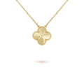 [✨CC💎]CLOVER 15MM LASER NECKLACE