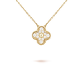 [✨CC💎]CLOVER 15MM DIAMOND SINGLE FLOWER NECKLACE