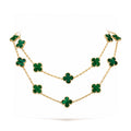 [✨CC💎]CLOVER 20 MOTIFS MALACHITE GOLD