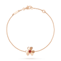 [CC jewelry]FRIVOLE GOLD FLOWER PINK MALACHITE BRACELET