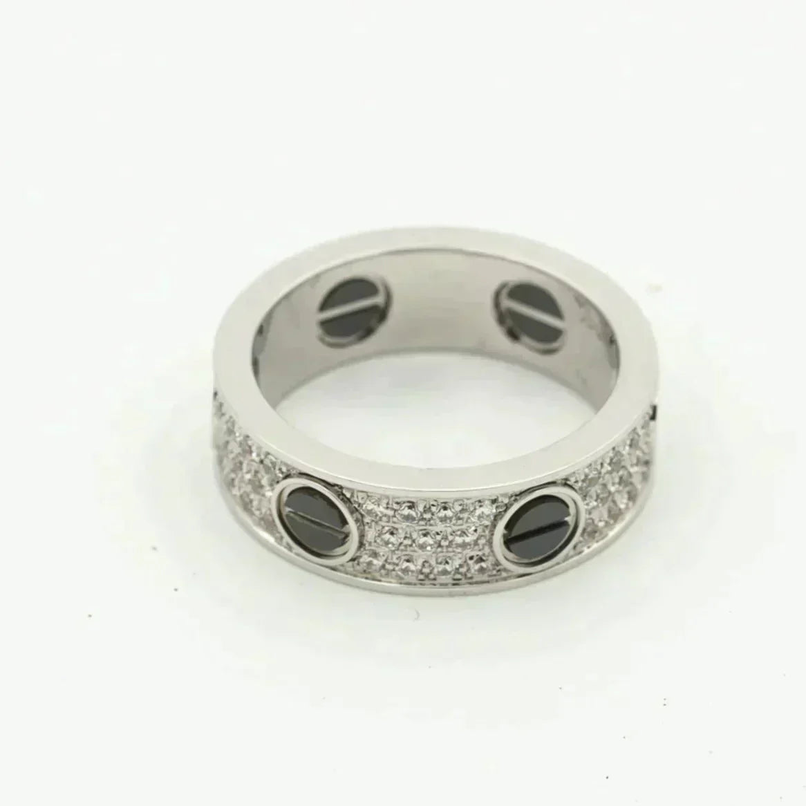 [✨CC💎]LOVE RING 5.5MM DIAMONDS PAVED CERAMIC