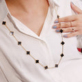 [✨CC💎]CLOVER 20 MOTIFS ONYX ROSE GOLD
