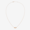 CCjewelry FORCE 10 DIAMOND PINK GOLD NECKLACE MINI MODEL FRED