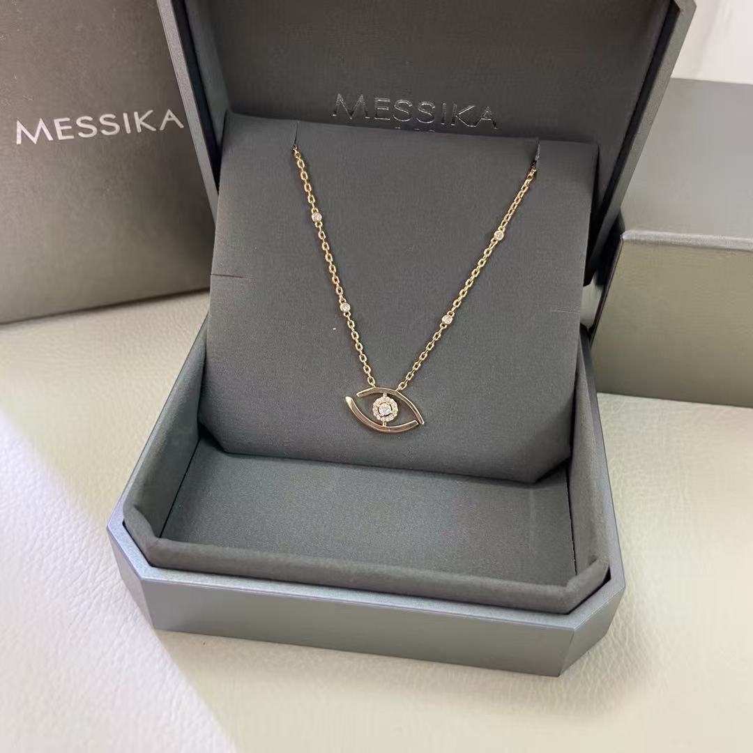 High quality luxury pure silver S925 necklace {with logo} Free Shipping