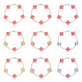 [CC jewelry] CLOVER 5 MOTIFS  PINK MOP BRACELET COLLECTION
