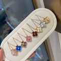 High quality clover luxury pure silver S925 necklace Free Shipping
