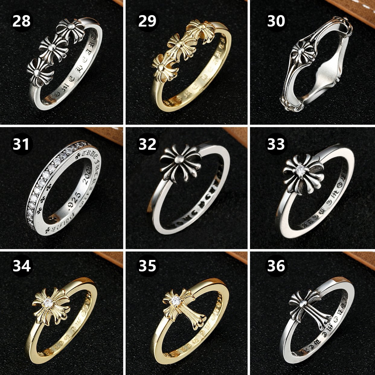 High quality cross ring Free Shipping