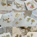 Luxurious pearl earrings, made of high-quality pure silver, do not fade Free Shipping