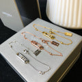 High quality luxury pure silver S925 bracelet {with logo} Free Shipping
