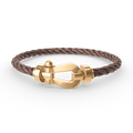 CCjewelry FORCE LARGE HORSESHOE NO DIAMOND BRACELET GOLD FRED