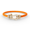 CCjewelry FORCE LARGE HORSESHOE FULL DIAMOND BRACELET GOLD FRED