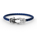 CCjewelry FORCE LARGE HORSESHOE BLACK WHITE DIAMOND BRACELET SILVER FRED
