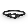 CCjewelry FORCE LARGE SERIES HORSESHOE BLACK SAMURAI BRACELET FRED