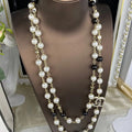 18K  Chanel 23S Long Pearls Necklace