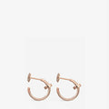 CCJUSTE EARRINGS PINK GOLD