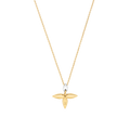 LOUIS VUITTON LOUISETTE PEDANT GOLD NECKLACE