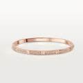 [✨CC💎]LOVE BRACELET 3.65MM DIAMOND-PAVED  18k gold plating - does not fade - non-allergenic