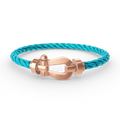CCjewelry FORCE LARGE HORSESHOE NO DIAMOND BRACELET ROSE GOLD FRED