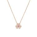 [✨CC💎]FRIVOLE ROSE GOLD FLOWER DIAMOND NECKLACE
