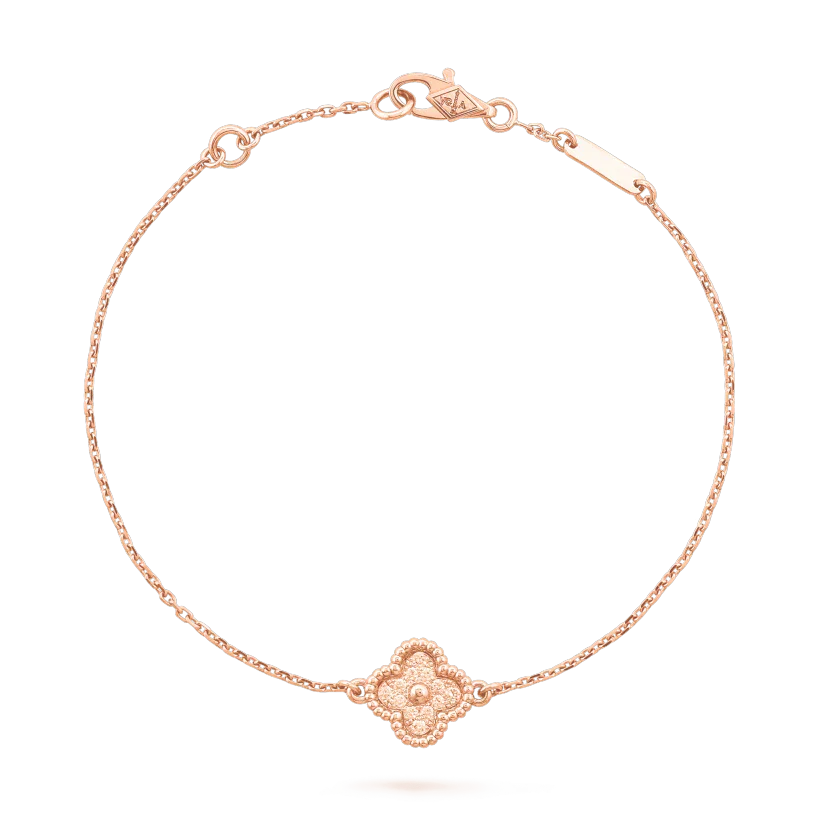 [CC jewelry]CLOVER SINGLE FLOWER BRACELET
