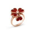 [✨CC💎]SWEET CLOVER CARNELIAN RING