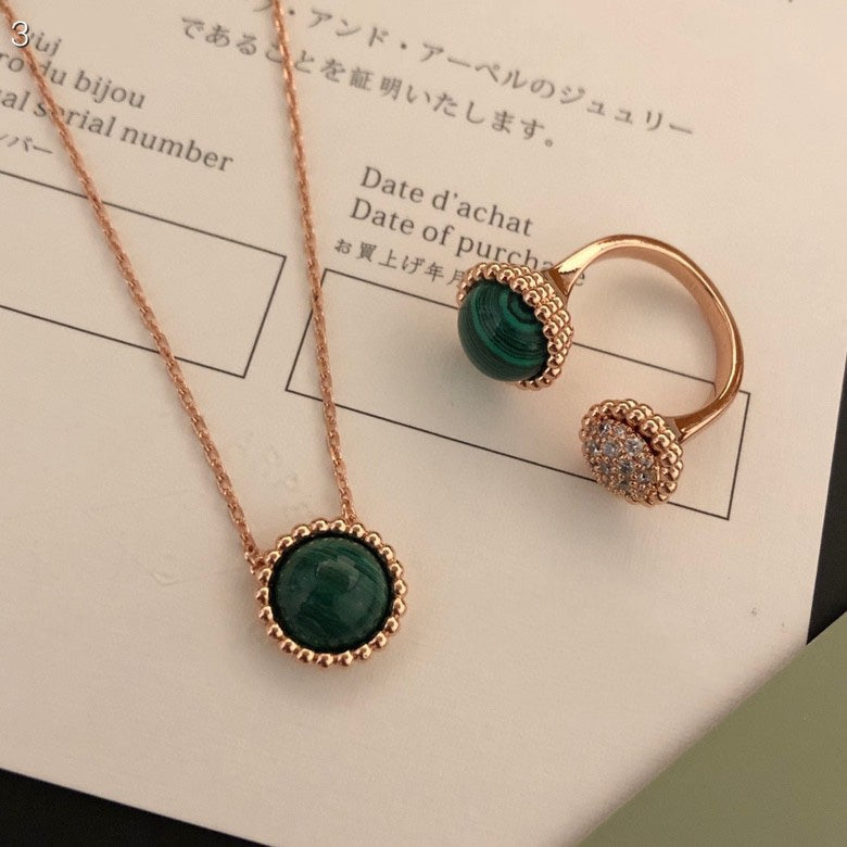 [✨CC💎]PERLEE COULEURS DIAMOND ROSE GOLD BETWEEN THE FINGER RING