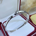 [✨CC💎]PANTHERE SILVER OPEN BRACELET  18k gold plating - does not fade - non-allergenic