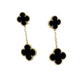 [✨CC💎]CLOVER 2 MOTIFS  EARRINGS (MULTIPLE CHOICESC