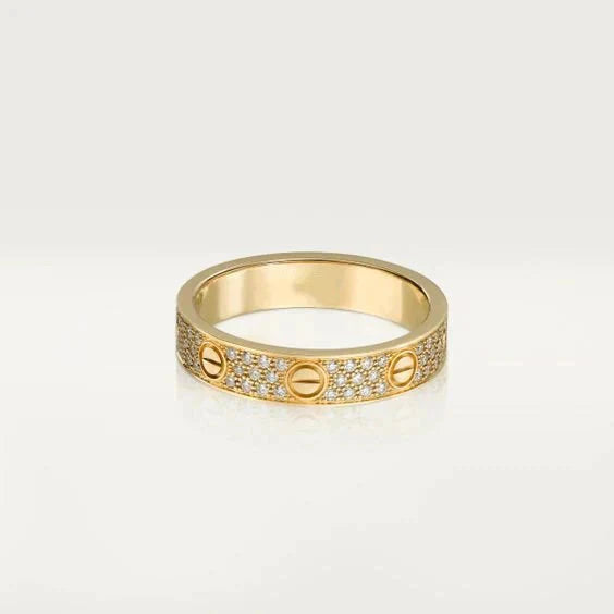 [✨CC💎]LOVE RING 3.6MM DIAMOND PAVED