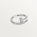 [✨Rose💎]JUSTE RING 1.8MM SILVER DIAMONDS