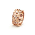 [✨CC💎]CLOVER KALEIDOSCOPE RING 10MM
